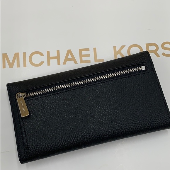 Michael Kors Jet Set Travel Lg Trifold Wallet - Picture 2 of 16